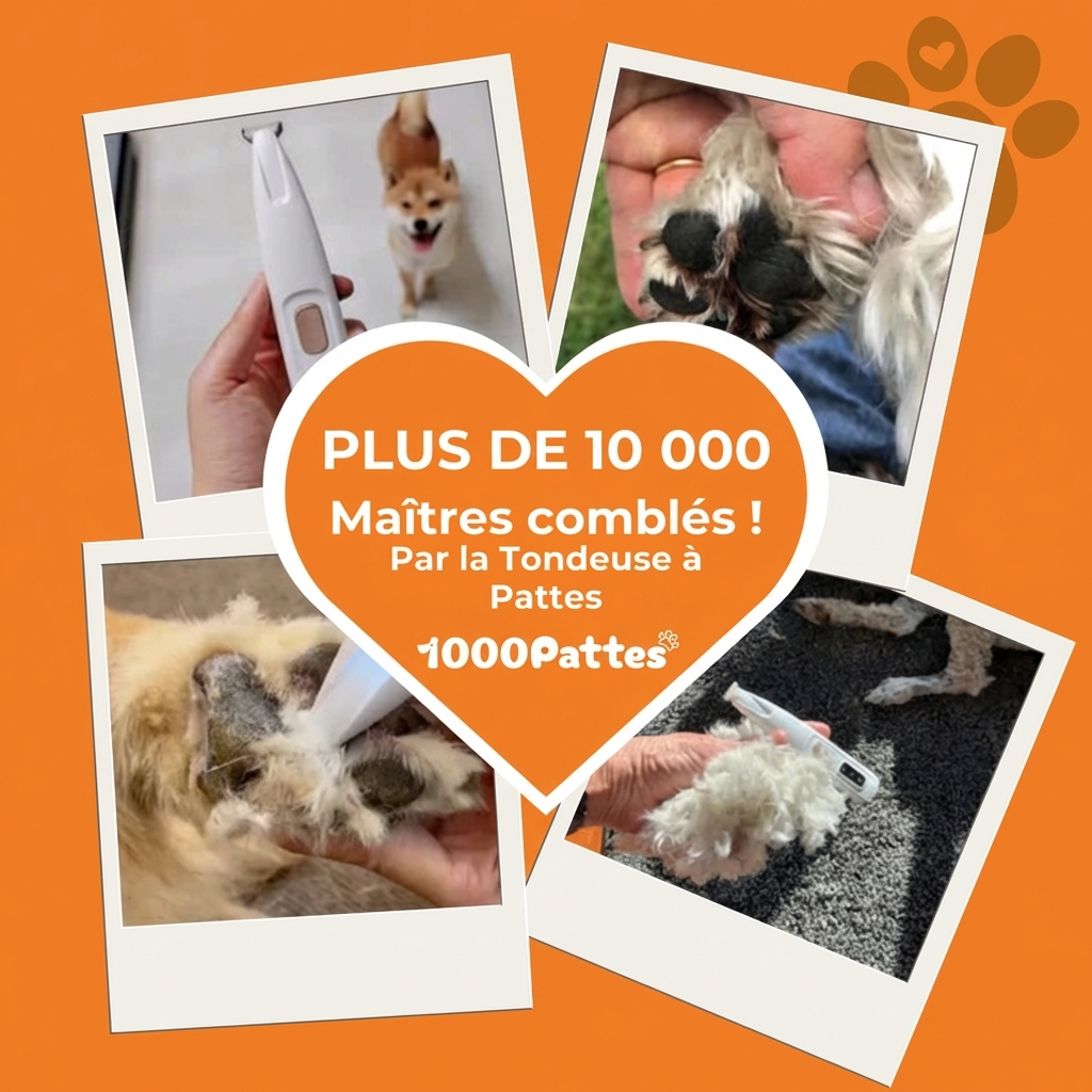 PattouneTrim Pro - Tondeuse pour pattes indolore et instantannée