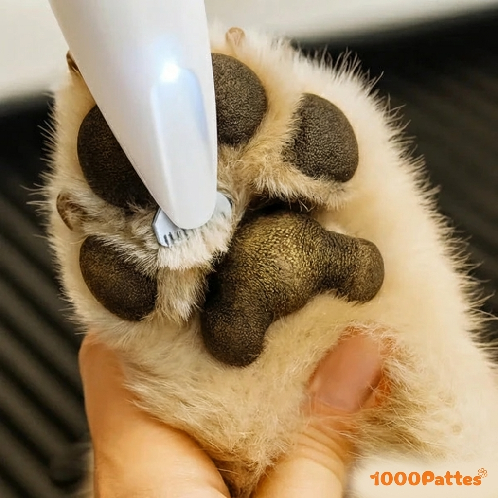 PattouneTrim Pro - Tondeuse pour pattes indolore et instantannée